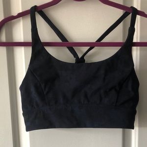 Lululemon Navy Racerback Sports Bra